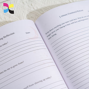 Персонализированный пользовательский милый дизайн в мягкой обложке журнал для ноутбука служба печати - Product Image 4