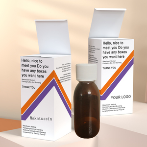 2025 Tốt Nhất Bán 80Ml 90Ml Rỗng Hoàn Chỉnh Bao Bì Chai Thủy Tinh Với Nhãn Hộp Và CRC Mũ Với Nhẫn Hướng Dẫn Sử Dụng - Product Image 2