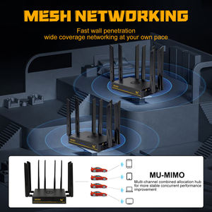 OEM O8 5G Modem yönlendirici AX3000 WiFi 6 Dual Band harici anten Mesh değişim IMEI kilit bandı 5G Sim kartlı Router yuvası - Product Image 5