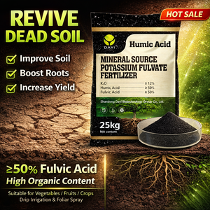 Fertilizzante Organico a Base di Fulvato di Potassio con Acido Umico per l'Assorbimento di Nutrienti dalle Piante e il Regolamento del PH del Suolo - Product Image 2