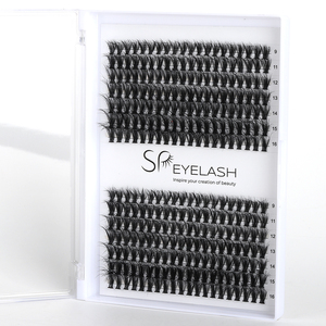 SP EYELASH 20D 100D Individual <strong>Cluster</strong> Lshes D Curl Pre-Cut Segment Thick Eyelash Extension Kit Fluffy Diy <strong>Lash</strong> <strong>Clusters</strong> - Product Image 1