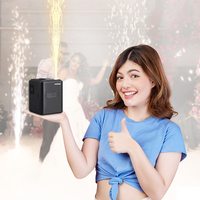 Machine à étincelles d'intérieur mini 350W, portée 3 mètres, télécommande, machines pyrotechniques pour mariages, fêtes, clubs, performances DJ