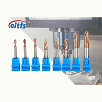 Nouvelle fraise à queue simple en carbure WEIX HRC 55 EITFS, économique, pour la découpe de PCB/acrylique, outils de coupe CNC pour l'aluminium