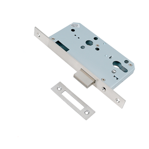 قفل مورتيس يعمل بالمفتاح من الفولاذ المقاوم للصدأ 304 مقاوم للحريق بمعيار CE الأوروبي، قفل متين للاستخدام التجاري من الدرجة 3، طراز DIROCK - Product Image 2