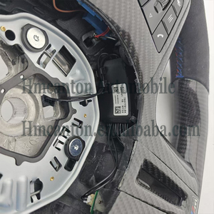 Volante Deportivo LED con Empuñadura de Fibra de Carbono Alcantara, el Más Popular, para Modelos de Automóviles BMW X3 X5 CS M3 M4 M5 - Product Image 5