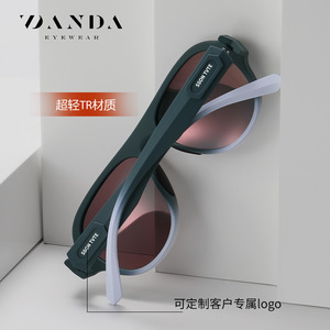 Danda <b>Sunglasses</b> Tr90 Frame TAC Lens UV400 Polarized Men Outdoor Driving Cycling Gray - Product Image 2