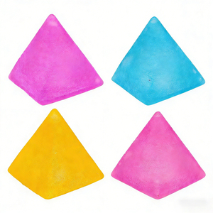 Most Popular TPR Three-Cornered Cube Maltose Pressure Release Squeeze Decompression <b>Squishy</b> Toys for Kids Boys and Girls - Product Image 4