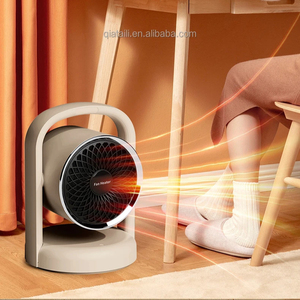 Scaldino invernale PTC portatile 1500W ABS Mini domestico elettrico ventilatore riscaldatore OEM spazio aria riscaldatore ventilatore camera con protezione per gravità - Product Image 1