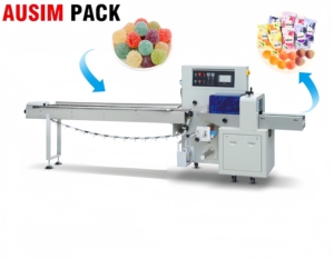Emballage de farine de maïs bon prix machine automatique d'emballage de petit bonbon gâteau de lune emballage de <span class=keywords><strong>fudge</strong></span> - Product Image 1