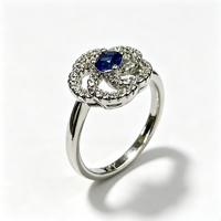 Bagues en laiton plaqué platine, pierres étincelantes élégantes pour les fêtes d'anniversaire, les mariages, les anniversaires de mariage, bijoux de mode, cadeaux
