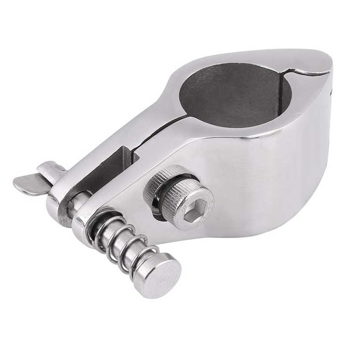 Kit Raccordo Bimini Top Jaw Slide In Acciaio Inox Per Tubo Tondo 7/8" (22mm) - 2 Pezzi - 2