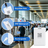 Insignia Bluetooth portátil y recargable C3 Ip67 baliza impermeable de largo alcance Ble Ibeacon Sos botón Gestión de personal
