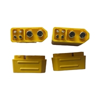 Connecteur XT60 2+4 plaqué or mâle-femelle pour batterie de drone RC et UAV agricole