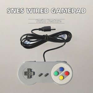 New SNES Classic Wired Gamepad <strong>Controller</strong> Arbitrarily Gaming Super NES Joystick Controls - Product Image 3