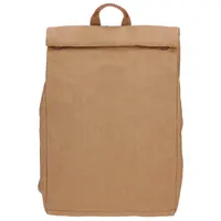 맞춤형 방수 친환경 재활용 크래프트 Tyvek 갈색 종이 빨 종이 Rolltop 롤 팩 여행 노트북 가방 배낭