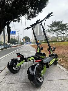 Trottinette électrique pliable Geofought M7 avec pneus tout-terrain de 11 pouces, batterie au lithium 60V 30AH 35AH 40AH, autonomie de 60-120 km, pour adultes, avec siège - Product Image 3