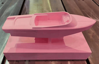 Routeur CNC 5 axes à grande portée pour la fabrication industrielle de moules 3D, de bateaux, de mousse et de bois