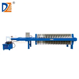 DZ 870mm Plate Once Open Hydraulic Chamber Filter Press for Wastewater Filtration