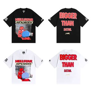 T-shirt décontracté à manches courtes pour hommes et femmes, imprimé, 100% coton pur, série Fashion Hell, été - Product Image 4