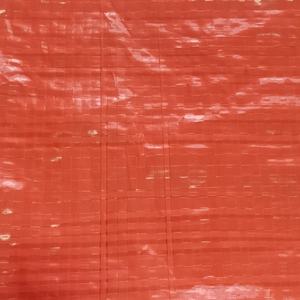 10フィート12フィート幅ホワイトオレンジ色織りポリエチレンプラスチックシート強化 - Product Image 1