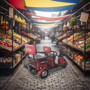 Moto électrique de fret personnalisable approuvée par la CEE, haute rentabilité, vélo de livraison avec boîte personnalisée - Product Image 3