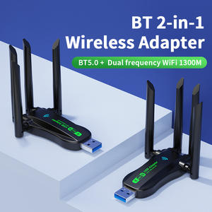 Adaptateur Wifi double bande 1300 Mbps <span class=keywords><strong>Antenne</strong></span> Wifi Adaptateur USB sans fil USB3.0 Carte sans fil haute vitesse Récepteur <span class=keywords><strong>PC</strong></span>/Ordinateur portable - Product Image 2