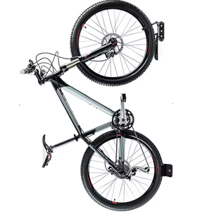 Support de vélo vertical extérieur réglable, crochet mural pivotant pour vélo avec <span class=keywords><strong>plateau</strong></span> pour pneus, capacité de charge de 30 kg - Product Image 6