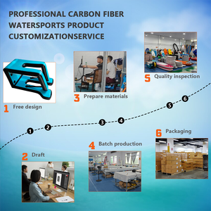 Piattaforma di lancio gonfiabile in PVC per tavole da surf idrofoil con pompa manuale per principianti, attrezzatura per sport acquatici in acque oceaniche - Product Image 6