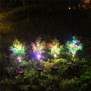 Bella luce del fiore led ad energia solare esterna di paesaggio illuminazione decorativa per la casa prato balcone di festa di nozze - Product Image 1