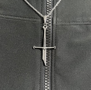 The <strong>Nasser</strong> Holy Sword Necklace Broken Sword Pendant Necklace - Product Image 2