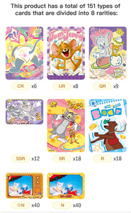 Cartes officielles sous licence Kayou <span class=keywords><strong>Tom</strong></span> et <span class=keywords><strong>Jerry</strong></span> Édition Fun Chase 2 Finition holographique et métallisée de qualité supérieure Plusieurs cartes rares incluses - Product Image 3