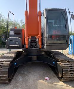 Excavadora de cadenas Hitachi ZX240H de segunda mano, bajo kilometraje, componentes hidráulicos estables, equipo de ingeniería para trabajos de excavación de piedra en canteras - Product Image 5