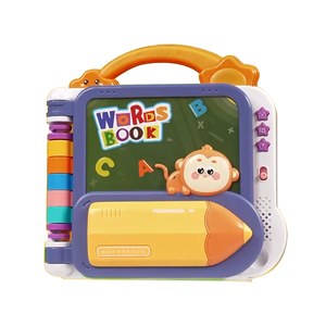 2025 New 12 M + Bé Đầu Giáo Dục Cuốn Sách Câu Chuyện Với Ánh Sáng Âm Nhạc Trẻ Em Mầm Non Học Tập Máy Đồ Chơi - Product Image 3