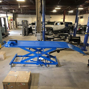 Tavolo Elevatore Idraulico a Forbice da 1000 Libbre, Blu, Strumento per Veicoli e Motociclette - Product Image 2