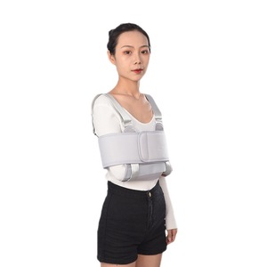 Forearm sling, shoulder and neck brace, arm fracture fixation belt, reinforced new arm sling, gray - Product Image 5