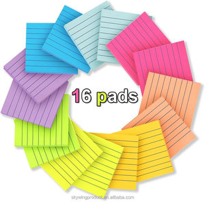 3x3 in note adesive autoadesive Post-governate prodotti per ufficio dai colori vivaci con Super potere di attaccamento - Product Image 4