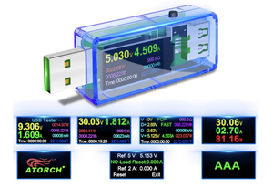 Probador de Voltaje y Corriente <span class=keywords><strong>USB</strong></span> Multifuncional U96P para Cargador de Teléfono Móvil y Banco de Energía - Product Image 2