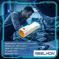 Connecteur de câble étanche automobile 3 broches JST JWPF mâle ou femelle, type fiche à emboîtement 03R-JWPF-VSLE-S 03T-JWPF-VSLE-S