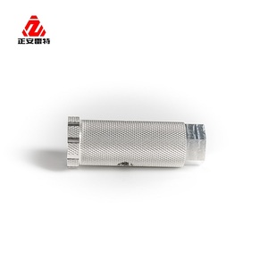Componente Mecanizado CNC de Precisión, Eje Moleteado de Aluminio y Acero Inoxidable, Hardware al por Mayor OEM - Product Image 1