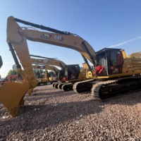 Excavatrice Caterpillar CAT336 d'occasion, 36 tonnes, en stock, meilleur prix, haute qualité, pelle hydraulique pour l'exploitation minière, testée et fonctionnelle