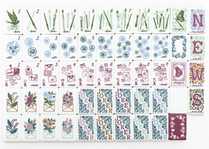 CHIVAN - Fichas de Mahjong Chinas de Acrílico Blanco Sólido de Primera Calidad con Diseño Floral, Duraderas y Portátiles para Entretenimiento Familiar - Product Image 3