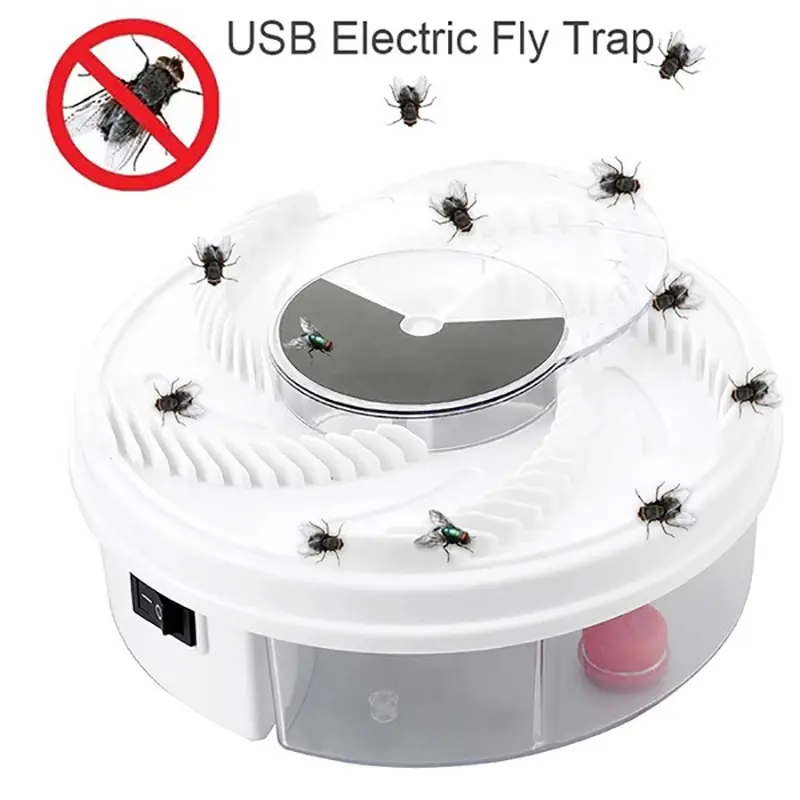 Full Automatic Usb Fly Catcher Home Hotel Shop Trap Mute
