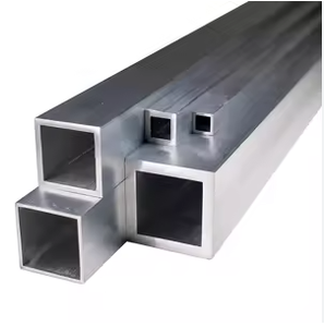 أنبوب من الألومنيوم مربع مقاوم للتآكل بسطح مشرق عالي الجودة من Inox - Product Image 2