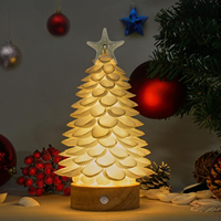 Coquillages artisanaux, arbre de coquillages avec lumière LED, pour décoration de Noël, de plage, de mariage, cadeau d'anniversaire, décoration intérieure