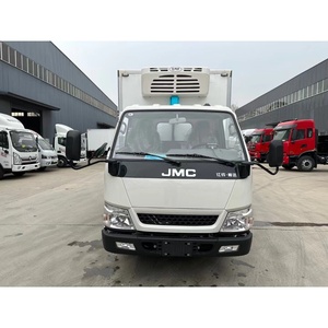 Camionnette frigorifique miniature diesel manuelle JMC pour le transport de légumes et de fruits - Boîte et joints de porte personnalisés inclus - Product Image 3