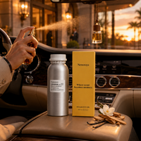 Parfum d'ambiance de luxe Vanille Bois de Santal pour voiture, Huile parfumée pure et fine pour intérieur de véhicule, Huile de parfum automobile 500ml, Vente en gros