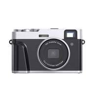 Kamera Digital 48MP Video 4K, fotografi makro fokus otomatis perbesaran 16x layar 2.8 inci HD profesional