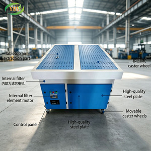 Mesa de vacío inferior para moler/cortar, colector de <span class=keywords><strong>polvo</strong></span> duradero - Product Image 3