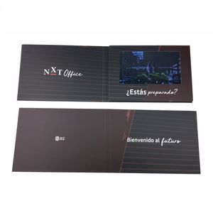 7 pouces LCD Display Digital <span class=keywords><strong>Video</strong></span> Brochure Card Paper Design Birthday Greeting <span class=keywords><strong>Video</strong></span> Card Gift Collection pour des occasions spéciales - Product Image 5