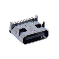 USB 3.1 Typ C Stecker 16-poliger vertikaler Schnell anschluss für Ladekabel DIP SMT USB zu Typ C Anschluss buchse
